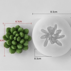 Khuôn Silicon - Sen Đá Tia Đất 6.1cm