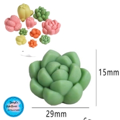 Khuôn Silicon - Sen Đá Tia Tầng Mộng Nước 2.9cm