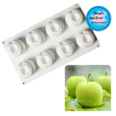 Khuôn Silicon - Trái Cây - Táo To Vĩ 6cm