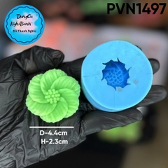 Khuôn Silicon - Hoa Cúc Xoay Nhuỵ 4.4cm