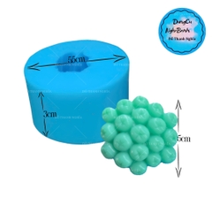 Khuôn Silicon - Trái Cây - Chùm Hoa Nho 5cm