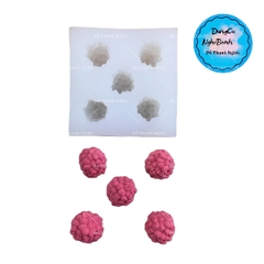 Khuôn Silicon - Trái Cây Berry - Mâm Xôi To 2cm - 5c