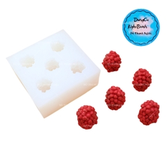 Khuôn Silicon - Trái Cây Berry - Mâm Xôi To 2cm - 5c