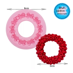 Khuôn Silicon - Trái Cây Berry - Mâm Xôi Lỗ Vòng Lớn 16 Phúc Bồn Tử Việt Quất