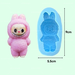 Khuôn Silicon - Labubu Lớn 9cm Nguyên Con