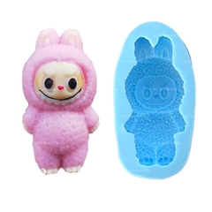 Khuôn Silicon - Labubu Lớn 9cm Nguyên Con