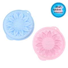 Khuôn Silicon - Đế - Hoa Hướng Dương 24cm Cao 4cm