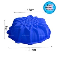 Khuôn Silicon - Đế - Hoa Hướng Dương 21 Cm Cao 6 Cm