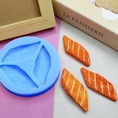 Khuôn Silicon - Món Ăn - Sushi- lát thịt, cá 3c