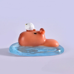 Khuôn Silicon - Động Vật - Capybara 1 Mảnh Bơi Phao
