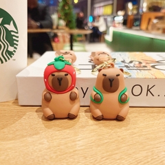 Khuôn Silicon - Động Vật - Capybara 2 Mảnh Trái Dâu