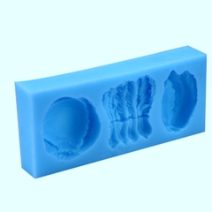 Khuôn Silicon - Rau Củ - Bắp Cải 3c