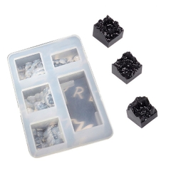 Khuôn Silicon Núi - Khuôn Núi - #4 - 4 chi tiết 9x6.2cm