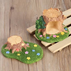 Khuôn Silicon - Gốc Thân Cây 4.5cm 2 Mảnh