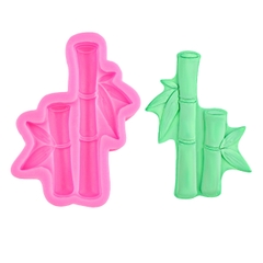 Khuôn Silicon - Lá Cành -Mầm Tre Trúc 7.7cm