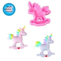 Khuôn Silicon - Động Vật - Ngựa Pony 1 Mảnh Trái