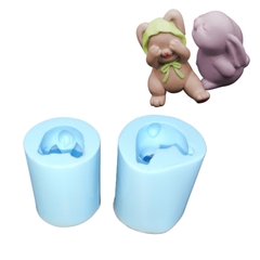 Khuôn Silicon - Động Vật - Con Thỏ Gấu Set 2