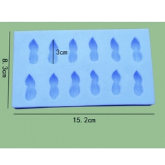 Khuôn Silicon - Rau Củ - Đậu Phộng, Lạc 12c