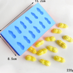 Khuôn Silicon - Rau Củ - Đậu Phộng, Lạc 12c