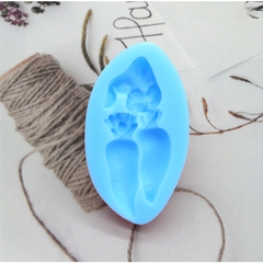Khuôn Silicon - Rau Củ - Cà Rốt - Kèm Lá 2c