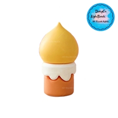 Khuôn Silicon - Noel - Nến Đèn Cầy 2 Mảnh 4.5cm