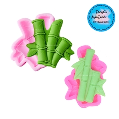 Khuôn Silicon - Lá Cành -Mầm Tre Trúc 7cm