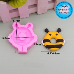 Khuôn Silicon - Em Bé - Ong Tròn 4.3cm
