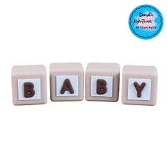 Khuôn Silicon - Chữ Cái IN - Chữ Cái Baby 2.8cm