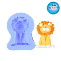Khuôn Silicon - Động Vật - Sư Tử Ngồi 7.4cm