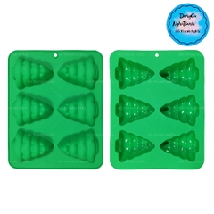 Khuôn Silicon - Noel - Cây Thông Vĩ 6c