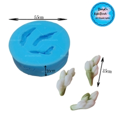 Khuôn Silicon - Hoa Búp Nụ Đơn Vĩ 3 P27