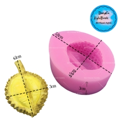 Khuôn Silicon - Trái Cây - Sầu Riêng - Gai Cuống 4.2cm