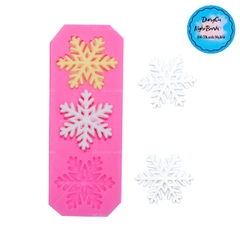 Khuôn Silicon - Noel - Cánh Tuyết Noel - 4.8cm Vĩ 3C