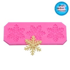Khuôn Silicon - Noel - Cánh Tuyết Noel - 4.8cm Vĩ 3C