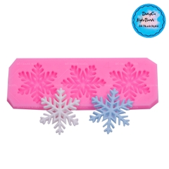Khuôn Silicon - Noel - Cánh Tuyết Noel - 4.8cm Vĩ 3C