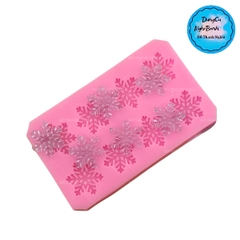 Khuôn Silicon - Noel - Cánh Tuyết Noel - 2.2cm Vĩ 8c