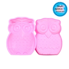 Khuôn Silicon - Động Vật - Chim Cú Mèo - Vĩ 19.5cm 1c