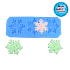 Khuôn Silicon - Noel - Cánh Tuyết Noel - 4Cm Vĩ 3C Kiểu