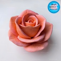 Khuôn Silicon - Hoa Hồng 8cm