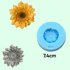 Khuôn Silicon - Hoa Hàn Quốc -Hướng Dương H88