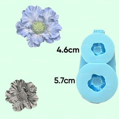 Khuôn Silicon - Hoa Hàn Quốc -Cúc Mẫu Đơn H82
