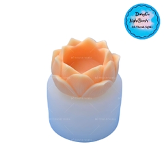 Khuôn Silicon - Hoa Sen Nụ - 8.5cm Búp Sen