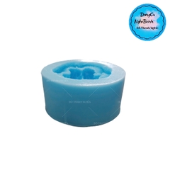 Khuôn Silicon - Hoa Sen Nụ - Búp Sen Kèm Lá 4.7cm 7c