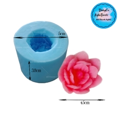 Khuôn Silicon - Hoa Trà Lai Sen P17 V17 - 4.5cm