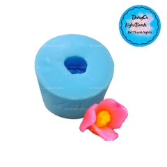 Khuôn Silicon - Hoa Trà Mẫu Đơn 3 Cánh Nhuỵ 2.5cm Z1