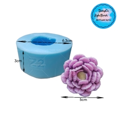 Khuôn Silicon - Hoa Mẫu Đơn - Trà Mẫu Đơn Z2 5cm