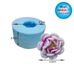 Khuôn Silicon - Hoa Mẫu Đơn - Trà Mẫu Đơn Z4 4.3cm