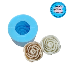 Khuôn Silicon - Hoa Mẫu Đơn - Mẫu Đơn Cánh Vòng 4.8cm