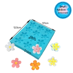 Khuôn Silicon - Hoa Mai Đào Nằm - 2.8cm - 12c - CN