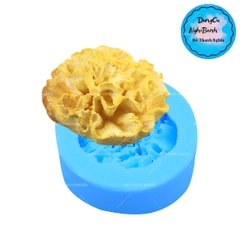 Khuôn Silicon - Hoa Cẩm Chướng Kép - 7cm